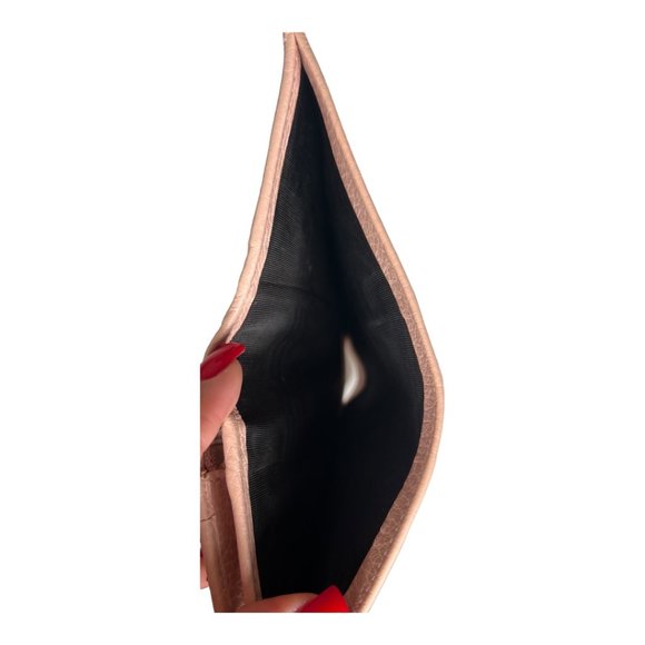 Gucci Marmont Card Case Pebbled Leather Wallet - Picture 10 of 14